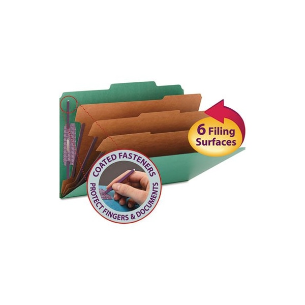 Smead FOLDER, CLASS, LGL, 2/5C, GN 19097 - main